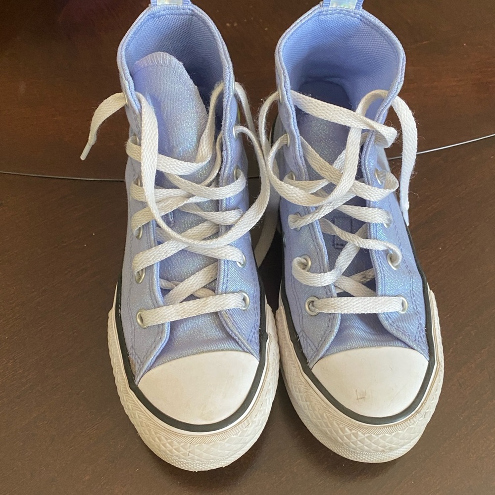 Converse Shimmer Lilac Sneakers